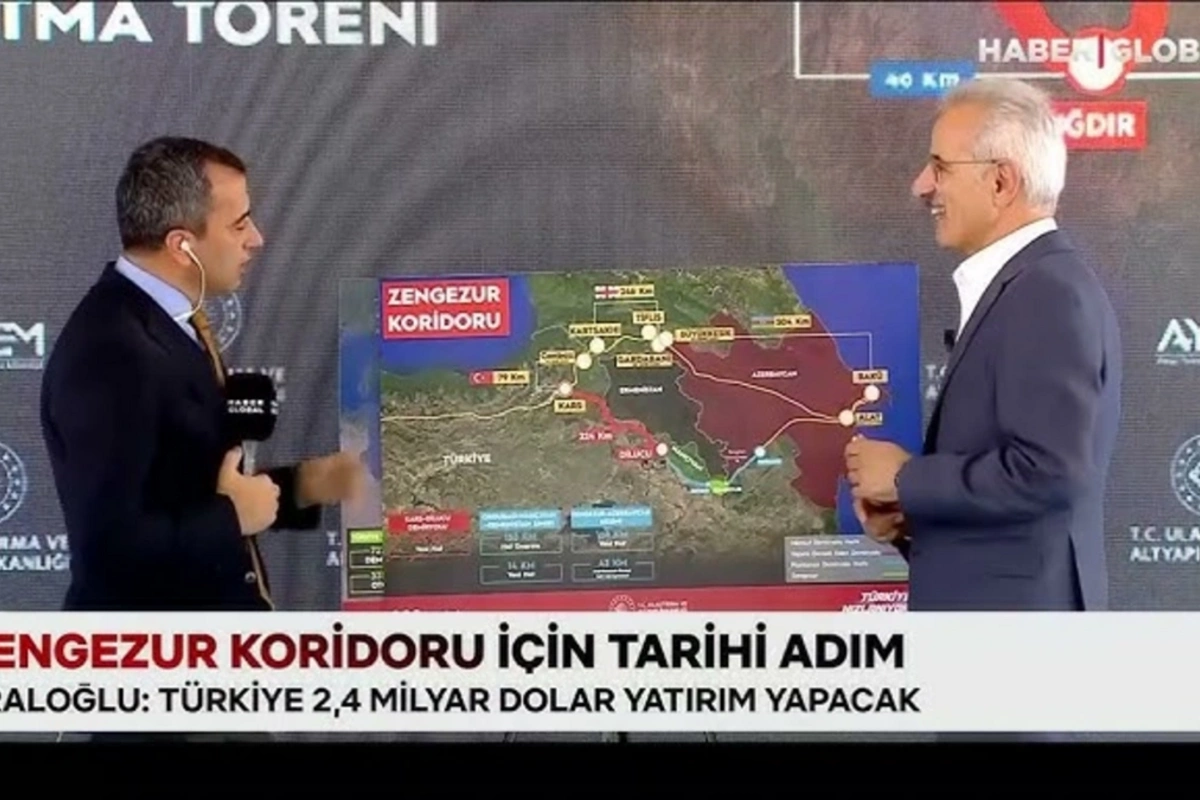 Abdulkadir Uraloğlu Zəngəzur dəhlizi üçün tarixi addım barədə danışdı Abdulkadir Uraloğlu Zəngəzur dəhlizi üçün tarixi addım barədə danışdı