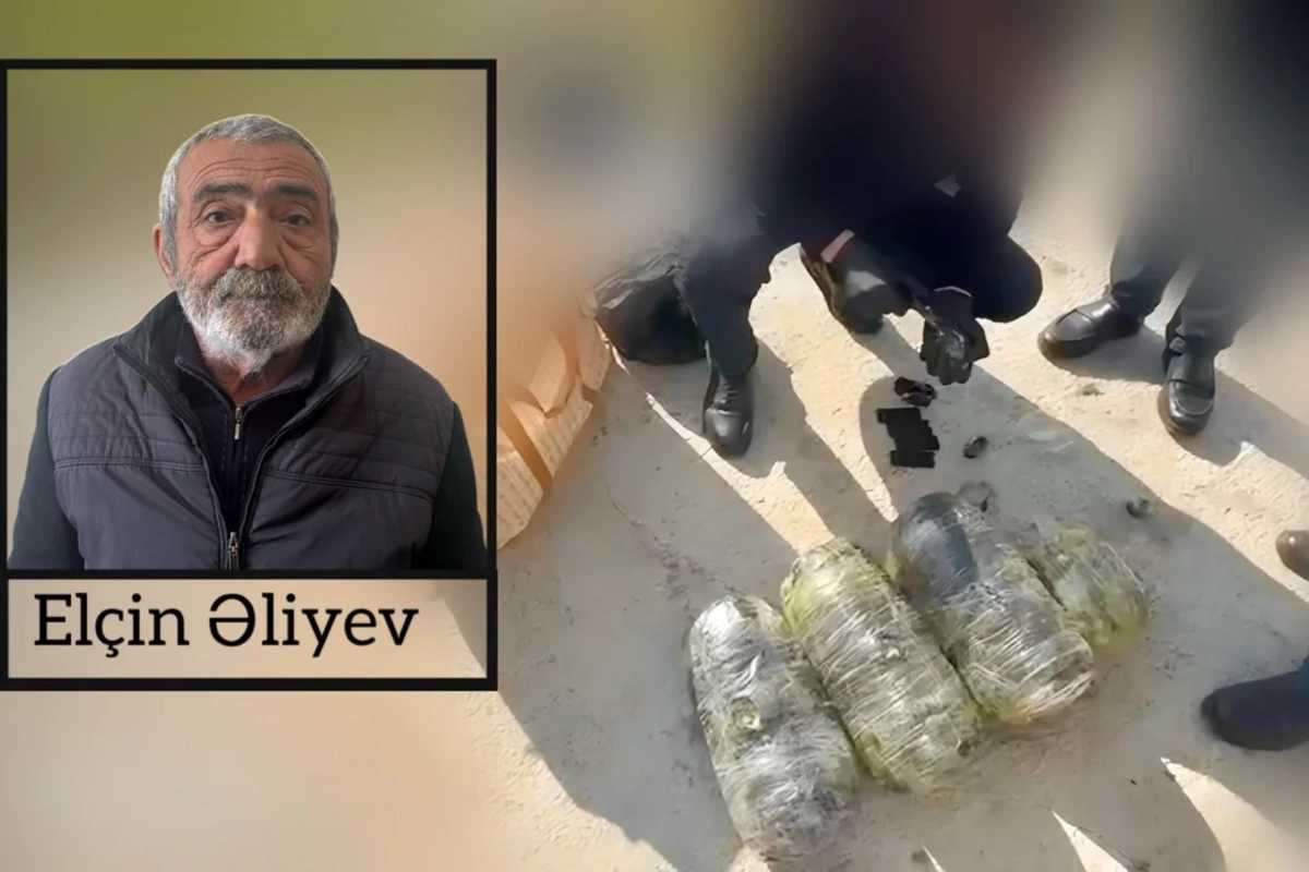 Zərdabda 65 yaşlı kişidən səkkiz kiloqram narkotik vasitə aşkarlandı
