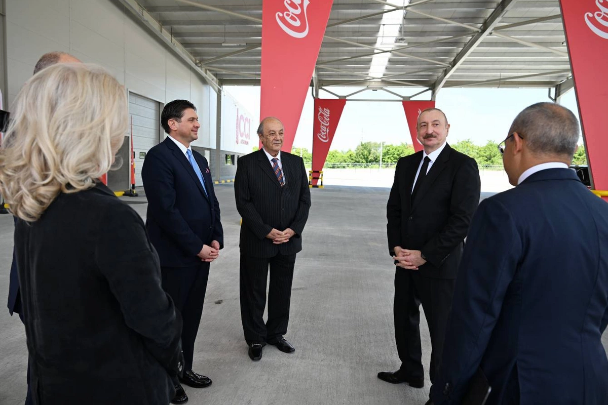 Azerbaijan Coca-Cola Bottlers MMC-nin İsmayıllıda yeni istehsal müəssisəsi açılıb Azerbaijan Coca-Cola Bottlers MMC-nin İsmayıllıda yeni istehsal müəssisəsi açılıb