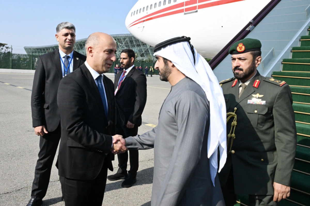 Deputy Prime Minister of the UAE arrived with a visit to Azerbaijan