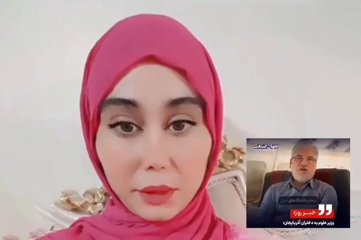 İranlı nazirə təbrizli qızdan sərt sual: Hansı dildə təhsil alacaqlar?