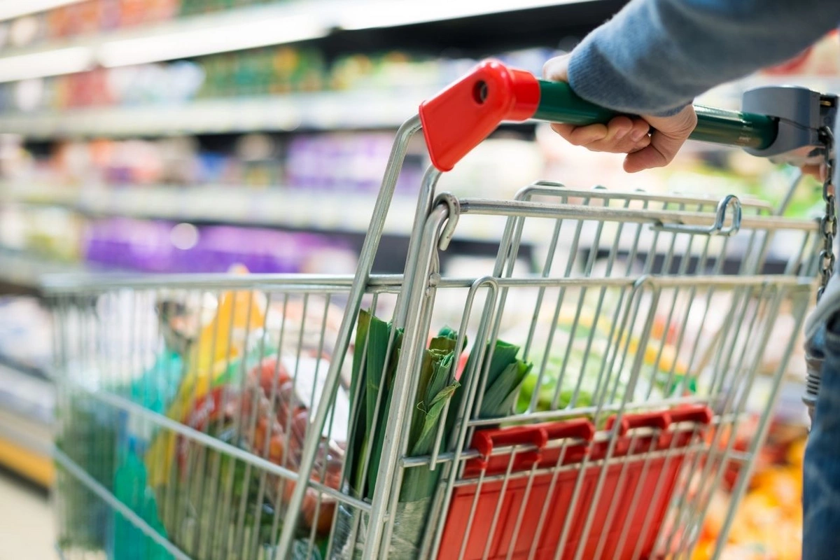 How have food prices changed in Azerbaijan last month?
