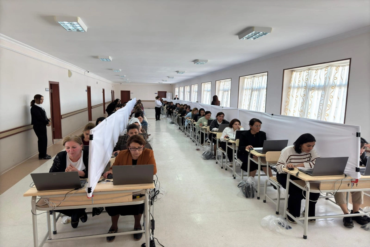 Bağça müəllimlərinin diaqnostik qiymətləndirmə imtahanı yekunlaşıb Bağça müəllimlərinin diaqnostik qiymətləndirmə imtahanı yekunlaşıb