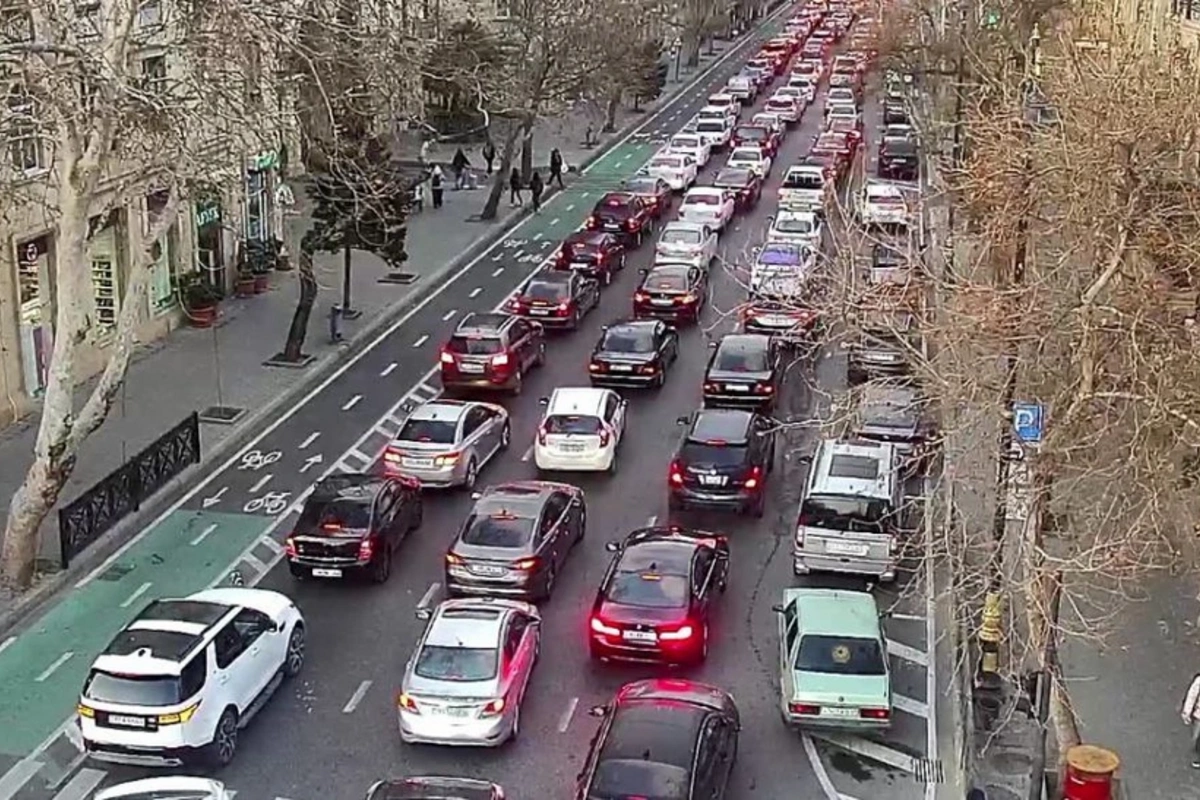 Bakıda bu yollarda sıxlıq var