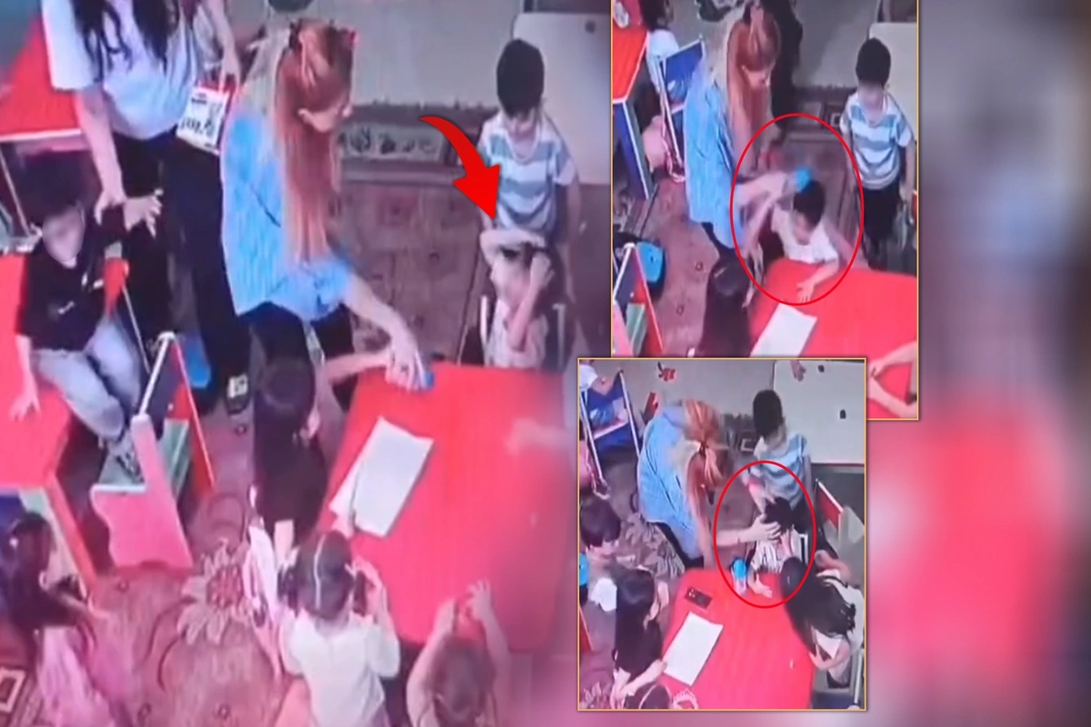 Kaspi Kidsdə müəllimin şiddət göstərdiyi azyaşlı 2 saat köməksiz vəziyyətdə qalıbmış - TƏFƏRRÜAT