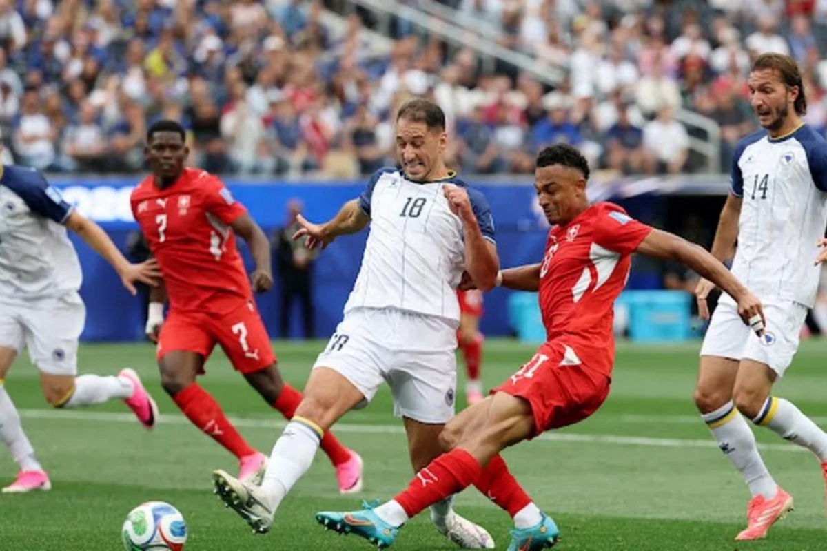 Switzerland crushed Bosnia and Herzegovina at the World Cup