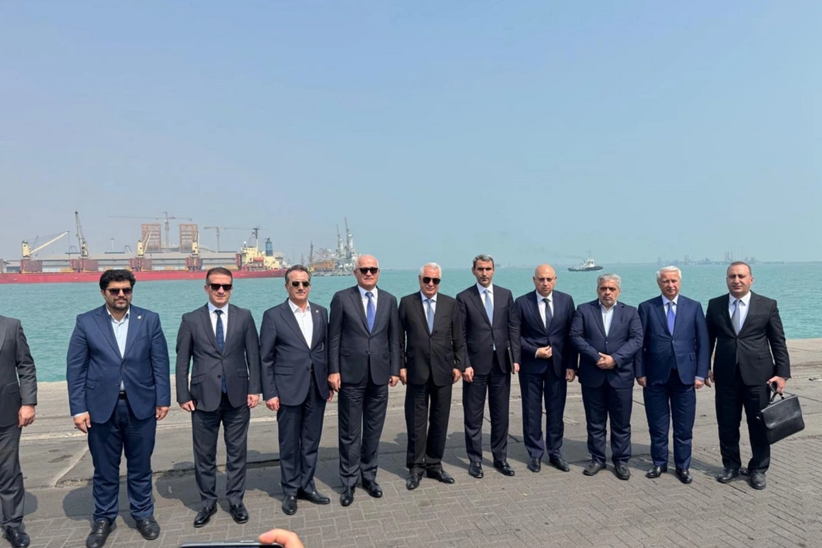 Şahin Mustafayevin rəhbərlik etdiyi nümayəndə heyəti İranın Bəndər Abbas limanında olub