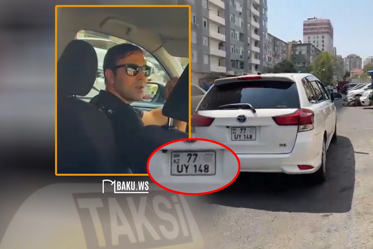 Taksi sürücüsündən ŞOK HƏRƏKƏT - Uşaqlı adam götürmürəm