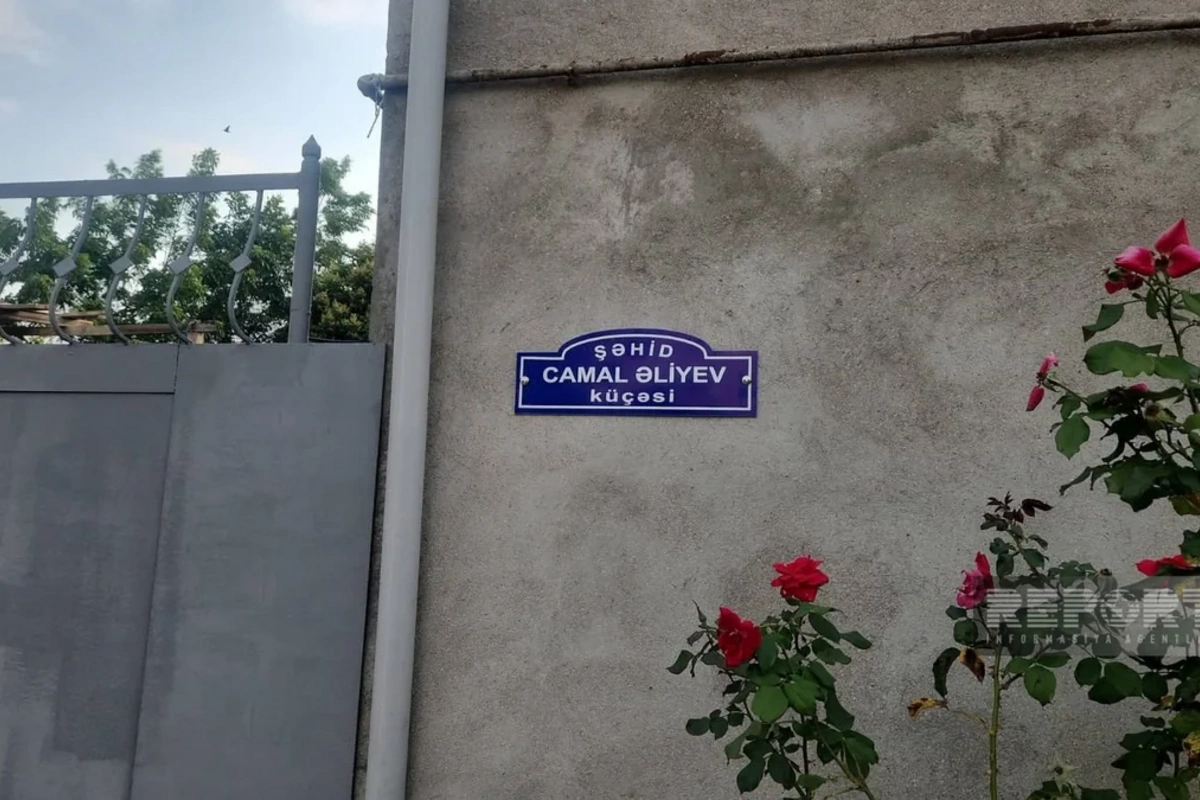 Cəlilabadda beş küçəyə şəhidlərin adı verilib