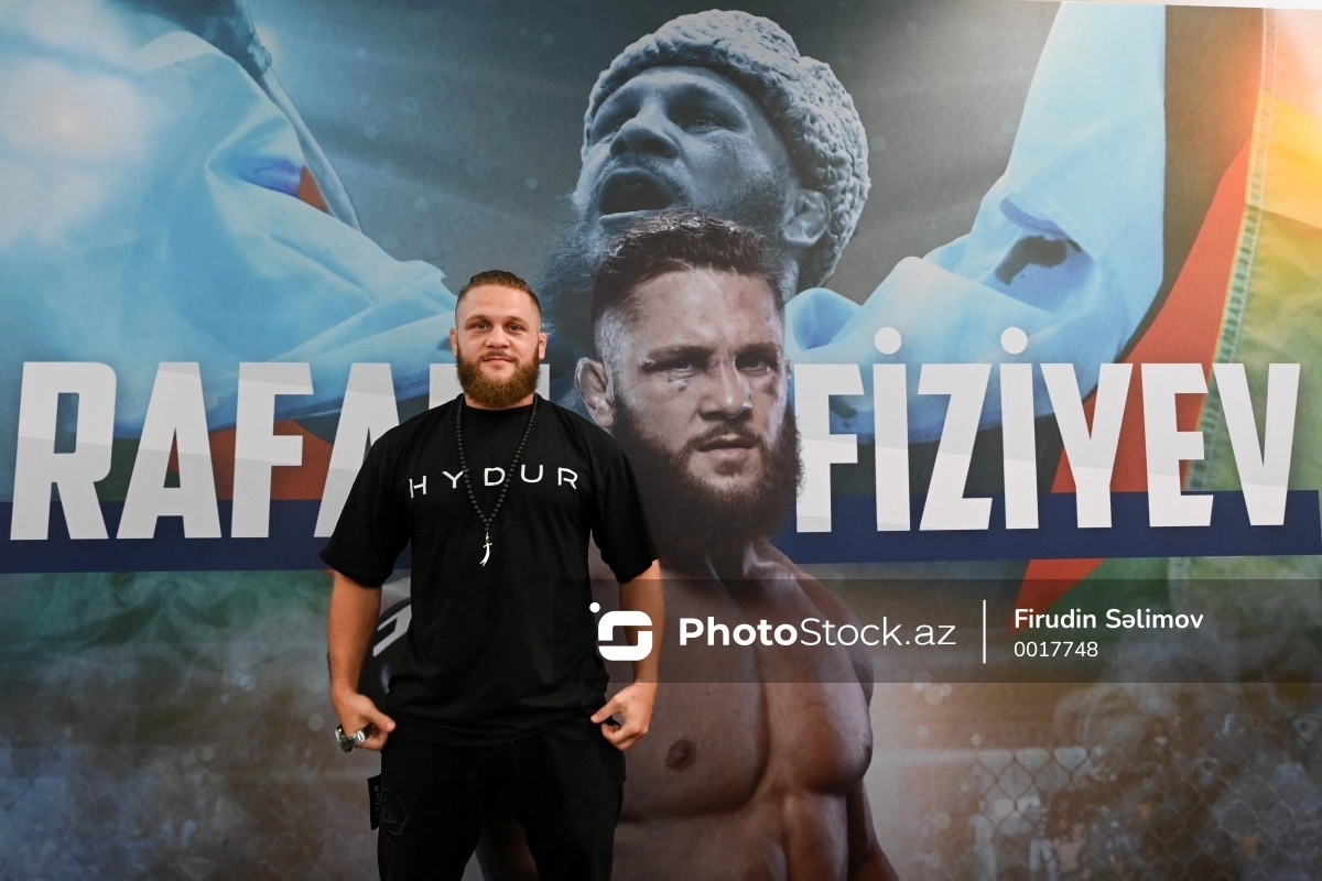 Rafael Fiziyev UFC turnirində iştirak etmək üçün Bakıya gəlib Rafael Fiziyev UFC turnirində iştirak etmək üçün Bakıya gəlib