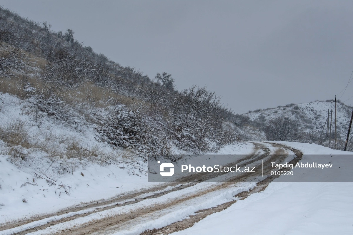 Как долго в Азербайджане сохранится снежная погода?
