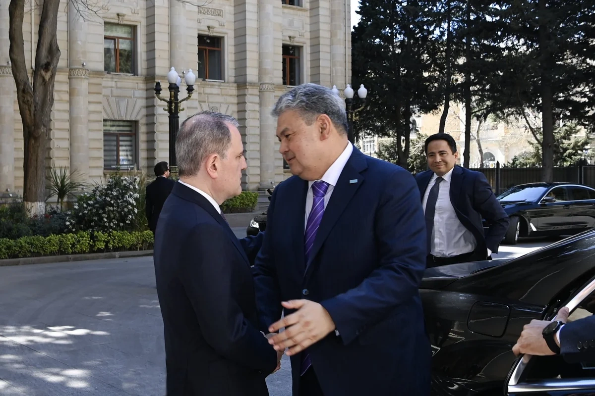 Ceyhun Bayramovla qazaxıstanlı həmkarı arasında təkbətək görüş keçirilib