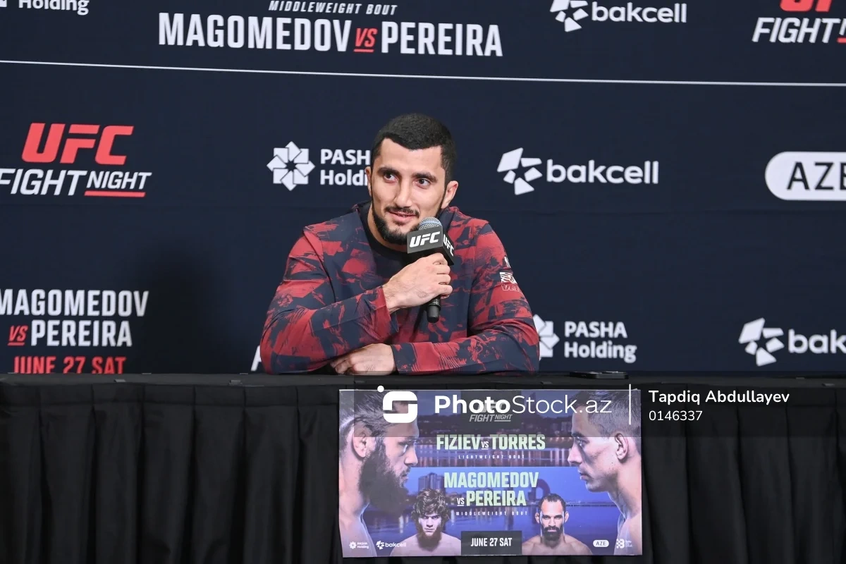 Фарман Гасанов прокомментировал победу на турнире UFC в Баку