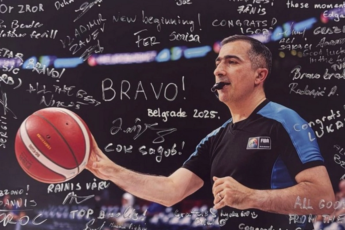 Azərbaycanlı referi FIBA-nın bayrağı altında keçirilən yarışlarda bu gün sonuncu dəfə hakimlik edəcək
