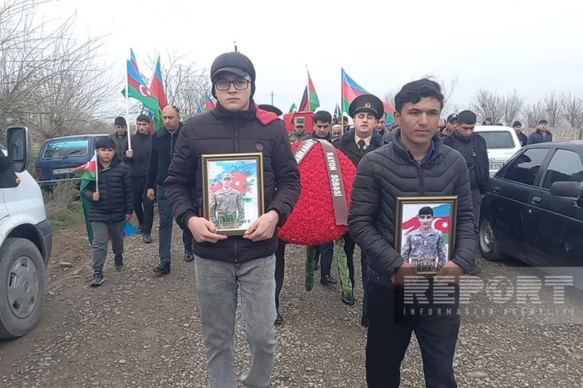 В Сабирабаде состоялись похороны второго солдата, погибшего в Гедабее