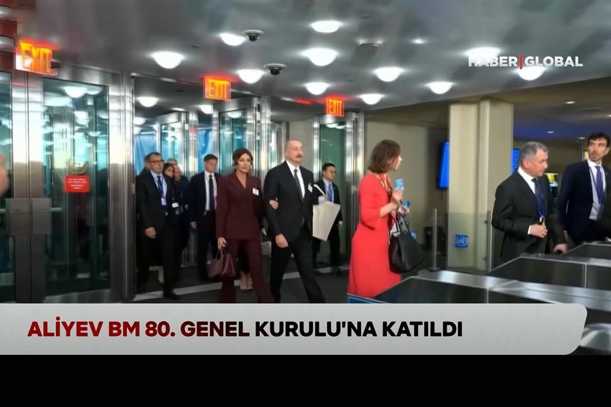 Haber Global: BMT Baş Assambleyasında İlham Əliyevin heyrət doğuran diplomatik qrafiki