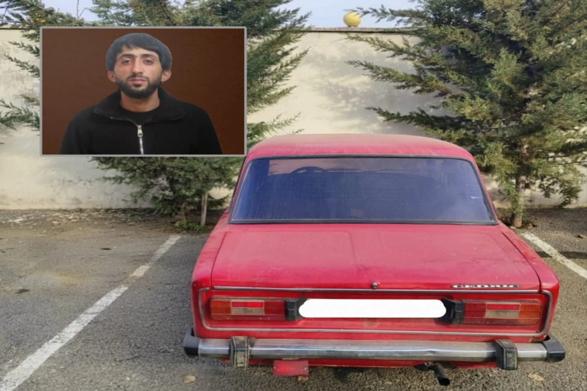 Vaz 2106nı narkotikin təsiri altında sürən sürücü həbs olundu