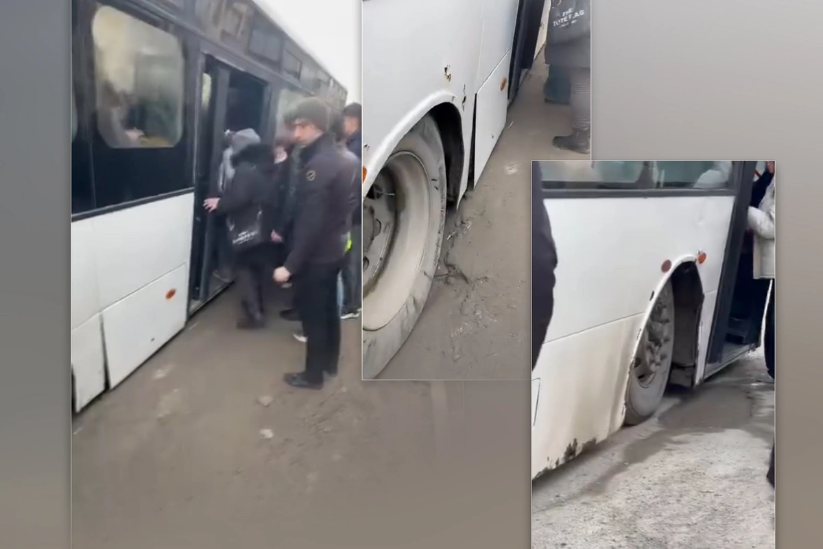 Masazır avtobusu ilə bağlı acınacaqlı GÖRÜNTÜ