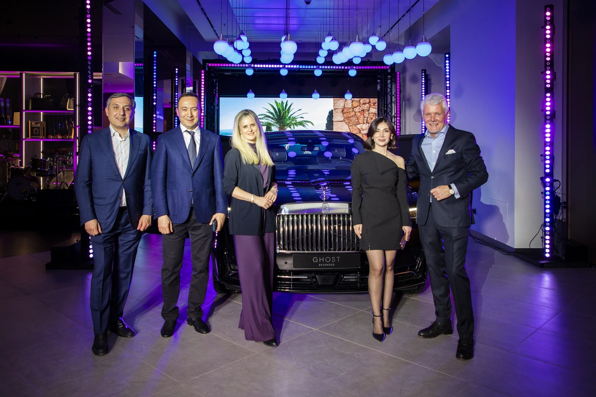 Rolls-Royce Motor Cars Baku Ghost II Seriyanın debütünü qeyd edir Rolls-Royce Motor Cars Baku Ghost II Seriyanın debütünü qeyd edir