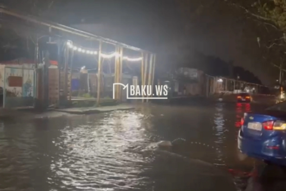 Biləcəridə aramsız yağan yağışın fəsadları