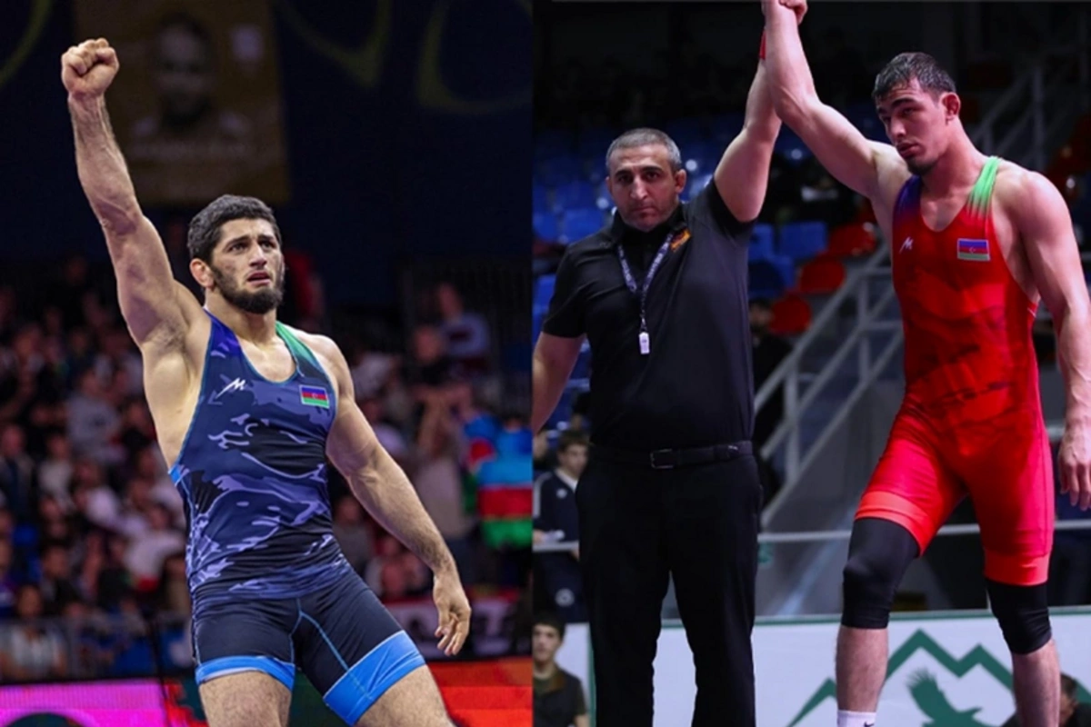 Azerbaijani wrestlers won six medals at tournaments in Russia