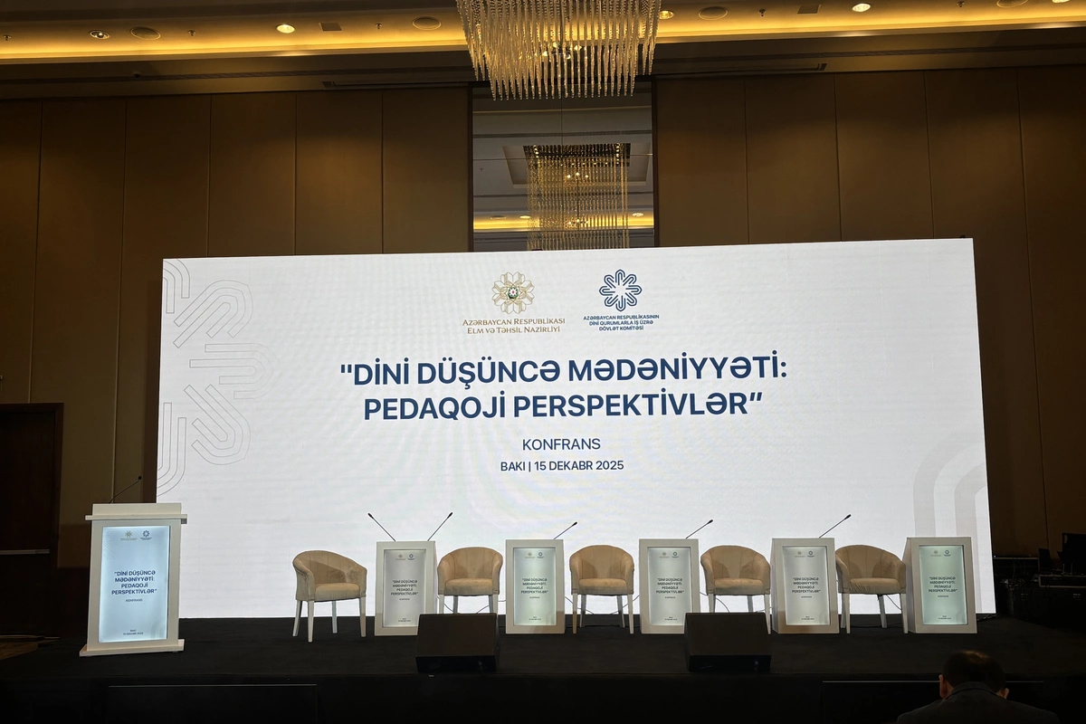 Bakıda Dini düşüncə mədəniyyəti: pedaqoji perspektivlər mövzusunda konfrans keçirilir