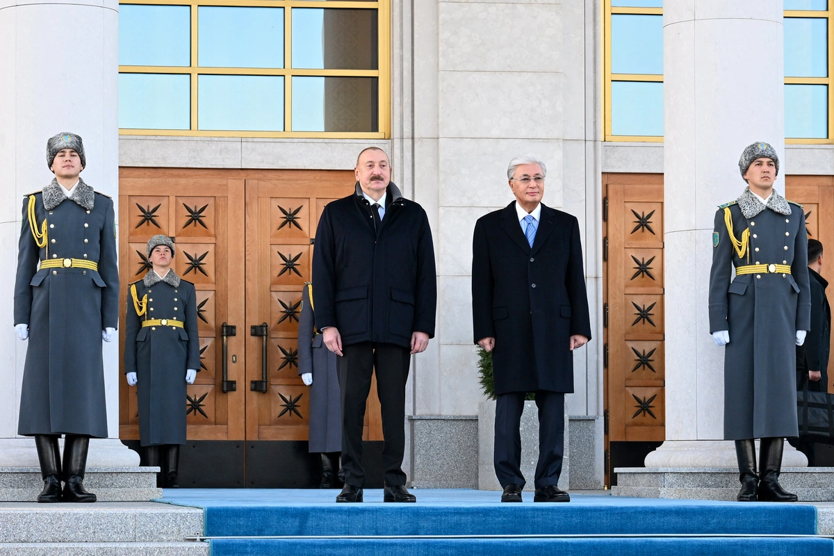 Azərbaycan Prezidenti İlham Əliyev Qazaxıstanda dövlət səfərindədir Azərbaycan Prezidenti İlham Əliyev Qazaxıstanda dövlət səfərindədir