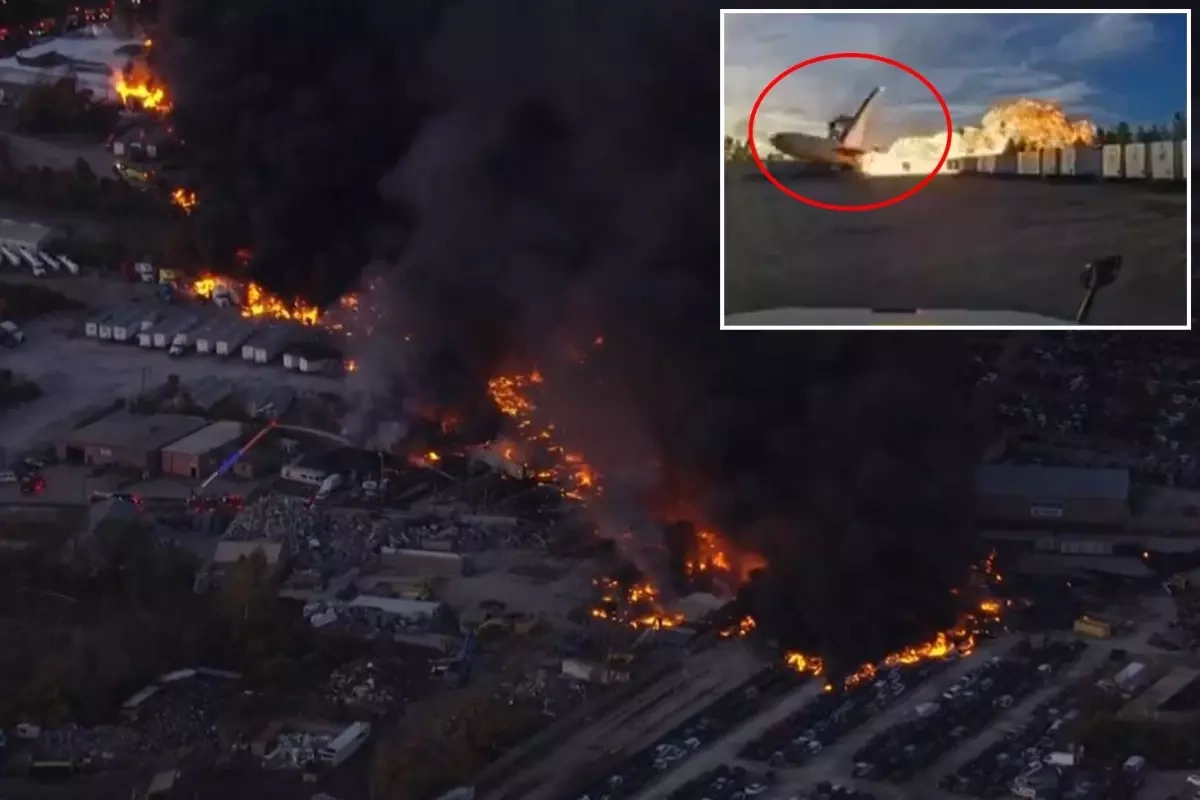 ABŞ-da yük təyyarəsi qəzaya uğradı: 7 ölü, 11 yaralı