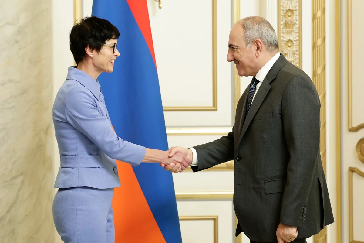 Paşinyanla Marta Kos Ermənistan və Aİ arasında əməkdaşlığın dərinləşdirilməsini müzakirə ediblər