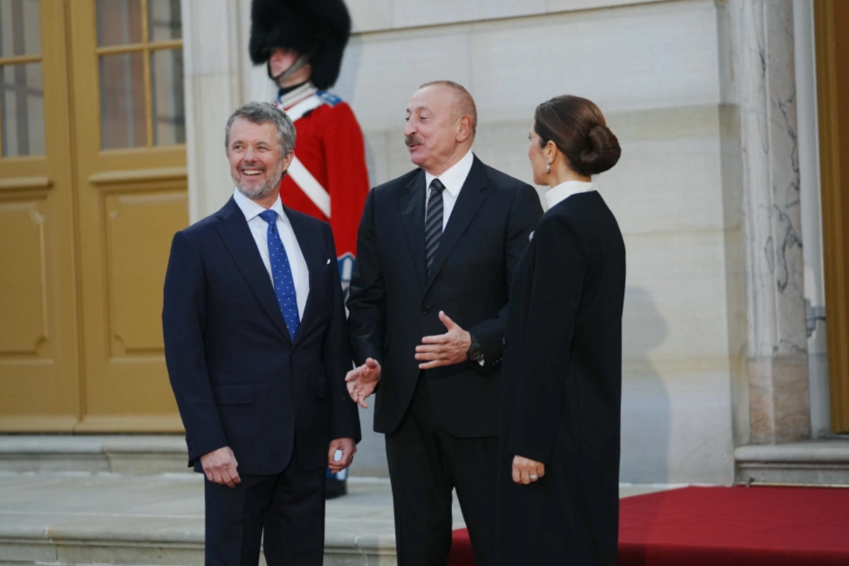 Prezident İlham Əliyev Kopenhagendə ziyafətdə iştirak edib