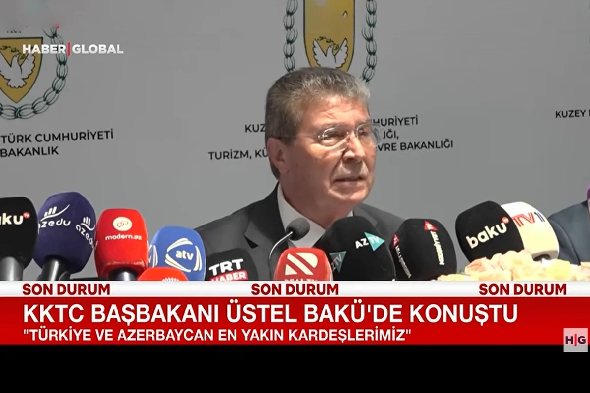 Haber Global: Şimali Kipr baş naziri Bakıda hansı mesajları verdi?