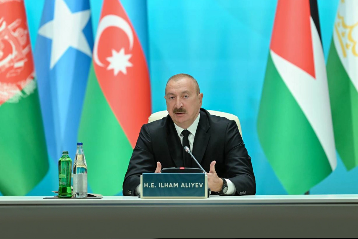 İlham Əliyev: Bizi müharibənin başlayacağı təqdirdə sanksiya ilə hədələyirdilər