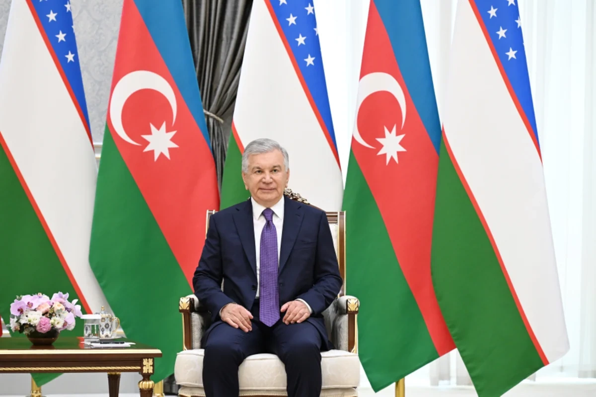 Mirziyoyev İlham Əliyevin Özbəkistana dövlət səfərinin tarixi əhəmiyyət kəsb etdiyini bildirib