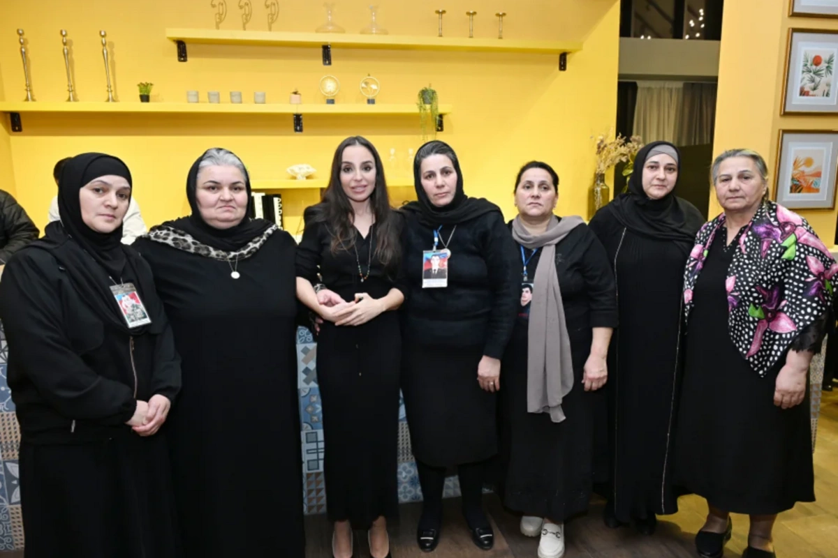 Leyla Əliyeva Qubada iftar məclisindən görüntülər paylaşıb