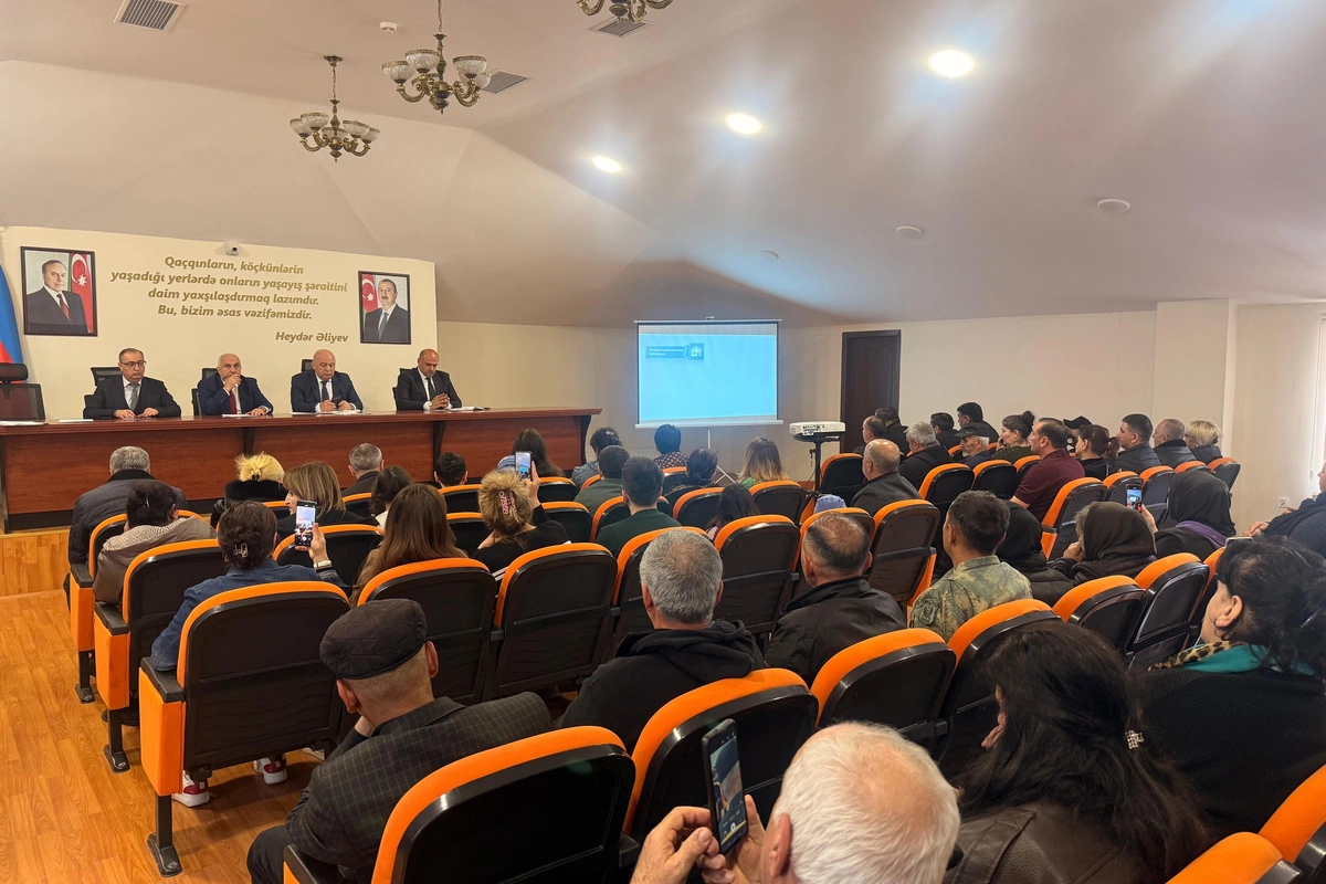 Ağdam sakinləri mina təhlükəsi ilə bağlı maarifləndirilib