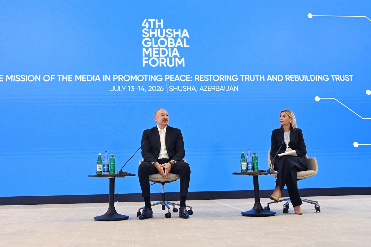 Prezident İlham Əliyev Şuşa Qlobal Media Forumunun keçirilməsinin məqsədindən danışıb