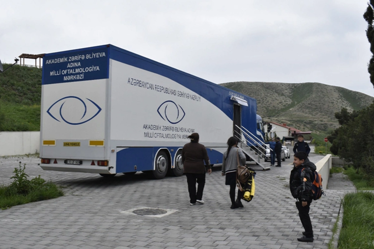 Səhiyyə Nazirliyi Ağdərə rayonunda əhalinin növbəti tibbi müayinələrini təşkil edib