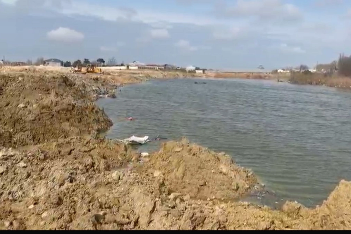 Sovxoz Ramanada gölün doldurulması faktı - 4 aylıq həbs olundu