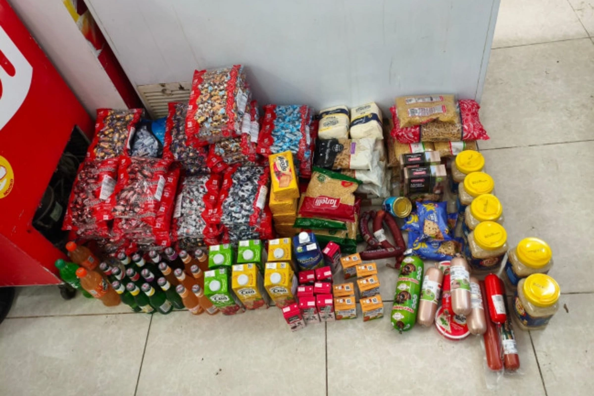 Bu marketdə 87 kq-a yaxın vaxtı keçmiş ərzaq aşkarlanıb