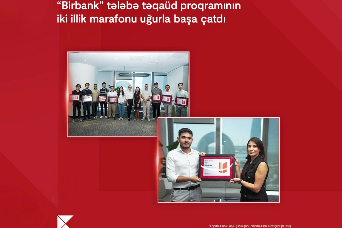 Birbank tələbə təqaüd proqramının iki illik marafonu uğurla başa çatıb Birbank tələbə təqaüd proqramının iki illik marafonu uğurla başa çatıb