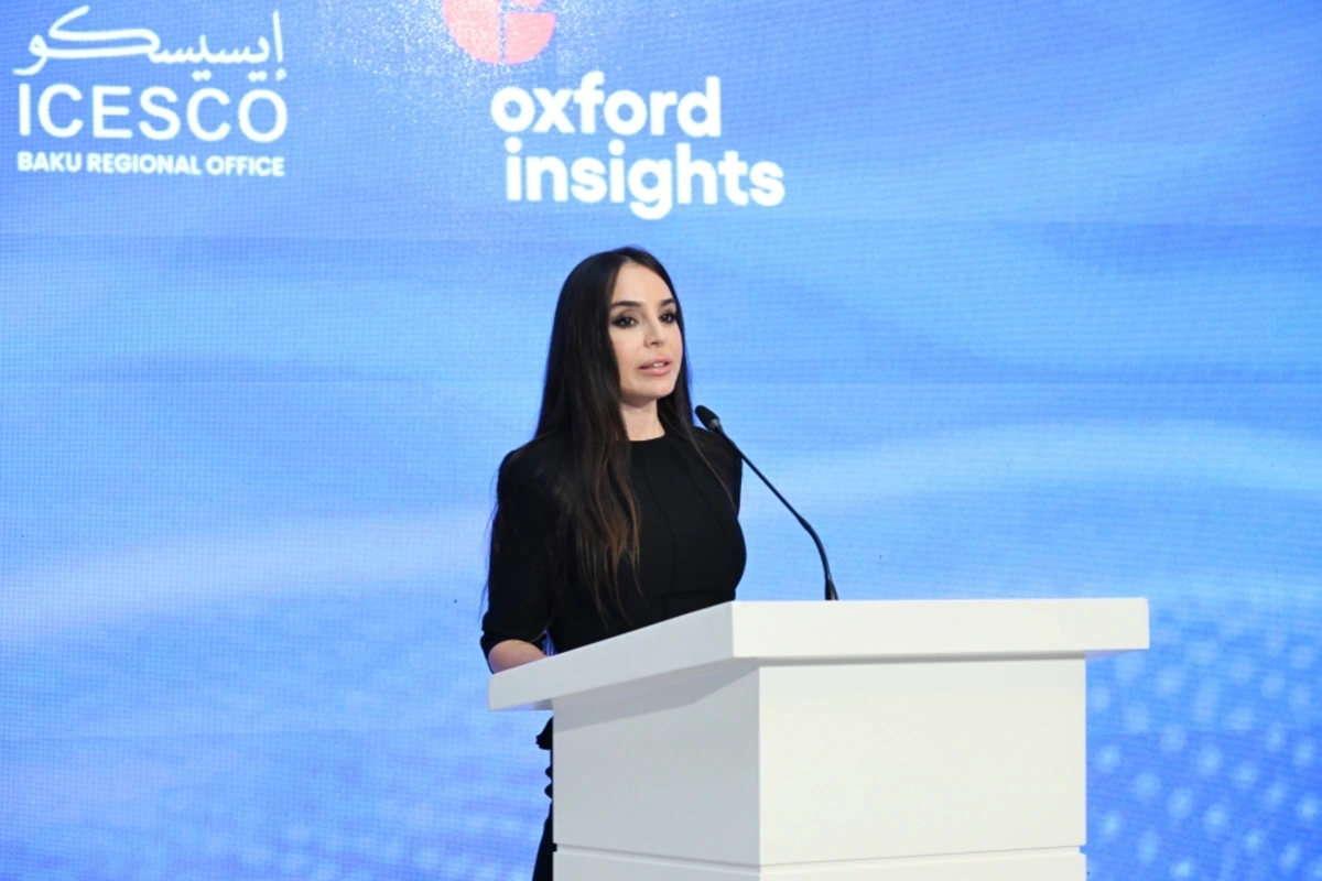 Leyla Aliyeva shared a publication dedicated to the international conference in Baku