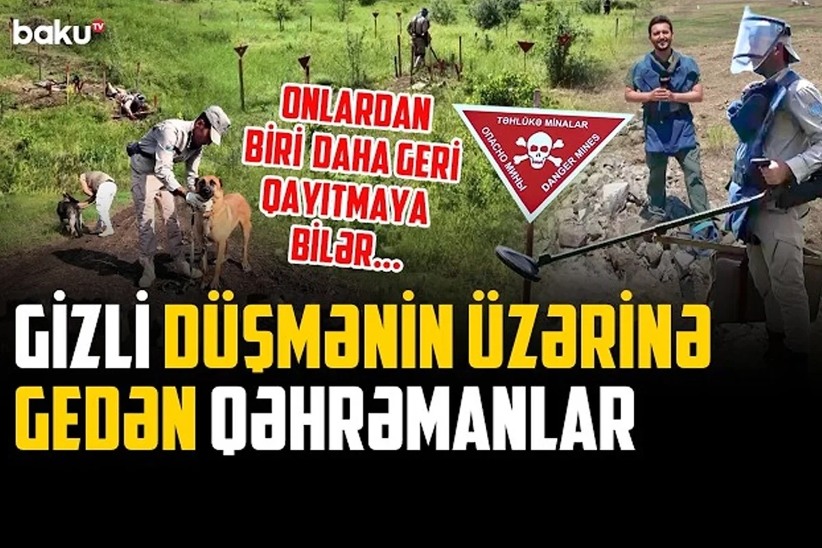 Hər addımda ölüm riski: Atası şəhid oldu, oğlu yolunu davam etdirir...