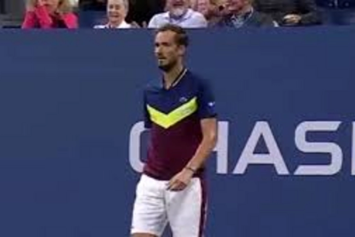 Famous tennis player put his head in a freezer during a match in the USA