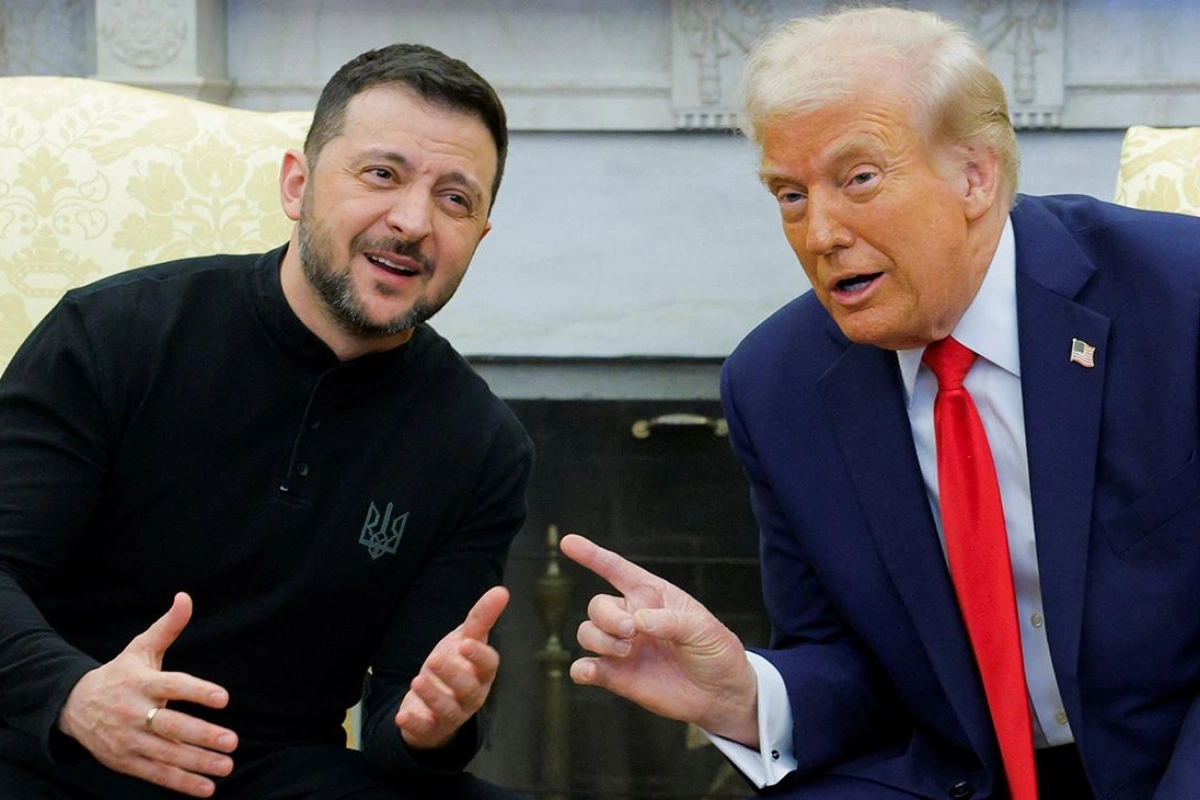 Tramp Zelenskinin hədiyyəsini rədd etdi