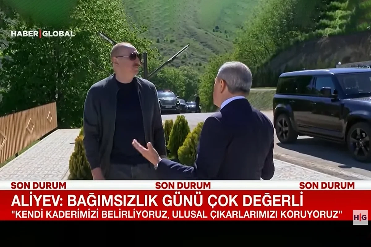 Haber Global: İlham Əliyev müstəqilliyin elan edildiyi gündə Şuşaya anlamlı səfər reallaşdırdı