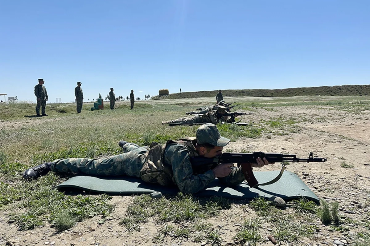 Azərbaycan Ordusunda keçirilən atıcılıq üzrə birincilik başa çatıb