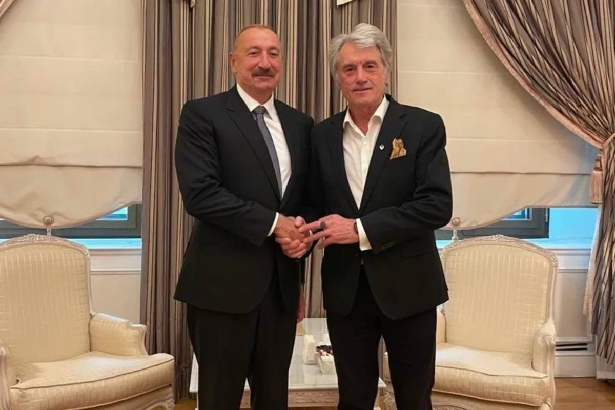 Viktor Yuşşenko Ukraynaya dəstəyə görə İlham Əliyevə təşəkkür edib