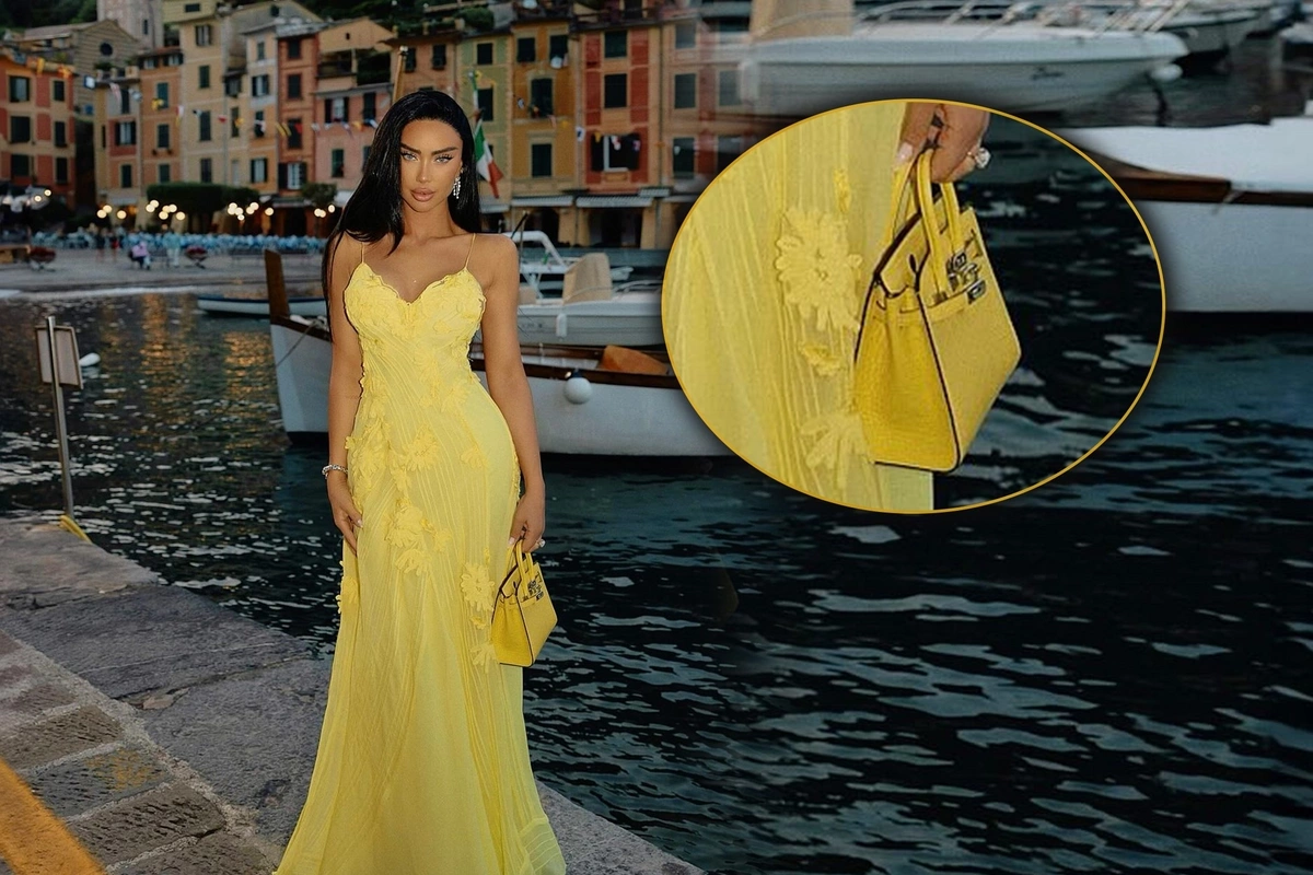 Azerbaijani model shocked with the price of her bag at 122,000 manats Azerbaijani model shocked with the price of her bag at 122,000 manats