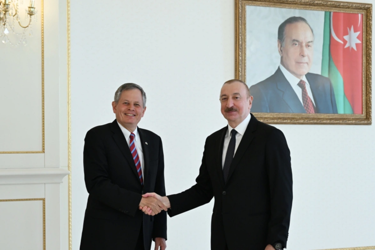 President of Azerbaijan received a member of the US Senate Committee on Foreign Relations President of Azerbaijan received a member of the US Senate Committee on Foreign Relations