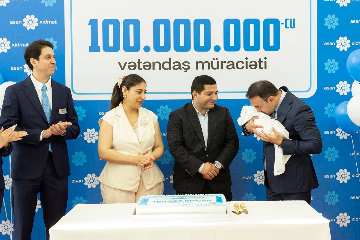 В ASAN xidmət зафиксировано 100-миллионное обращение